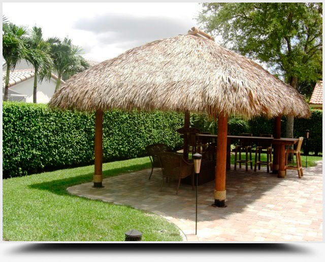 Kahakai Lanui 17 Prim Thatched Beach Tiki Hut House With Shadows