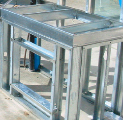 Bbq cheap island frame