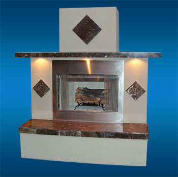 Outdoor Fireplace San Diego the Serene