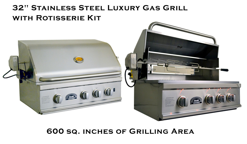 32 Inch Solé Gourmet Luxury Grill