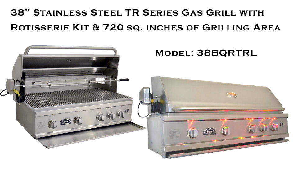 38 Inch Solé Gourmet Grill