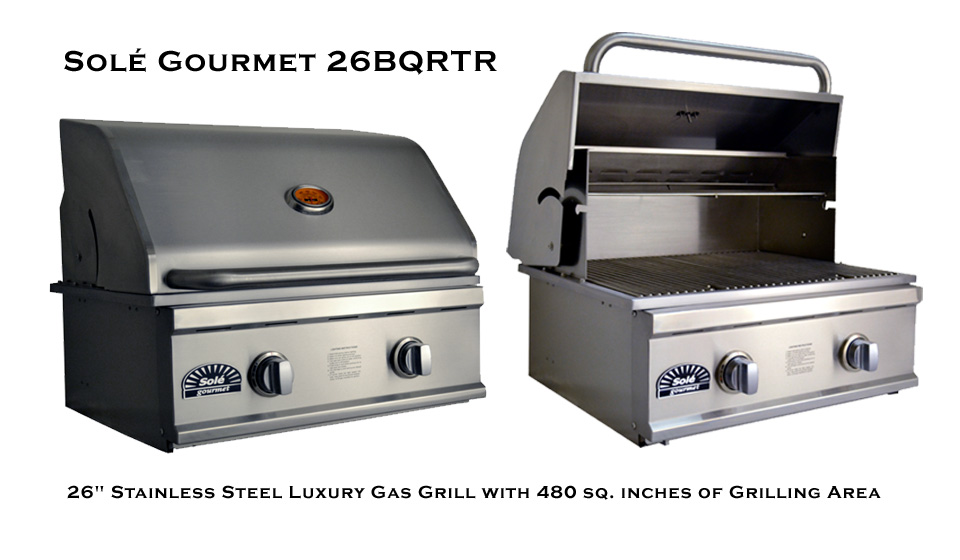 26 Inch Solé Gourmet Grill