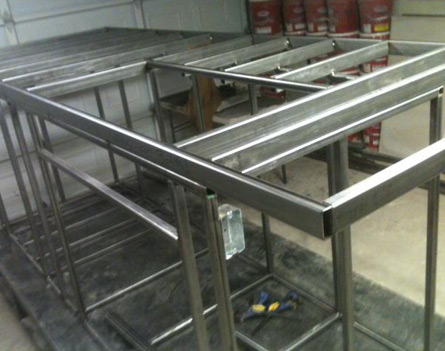 BBQ Island Steel Frame