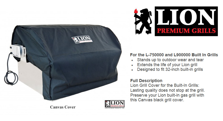 Lion Canvas Grill Cover Lion Canvas Grill Cover