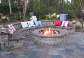 Outdoor Fireplaces And Fire Pits Bring A Warm Relaxing Feeling